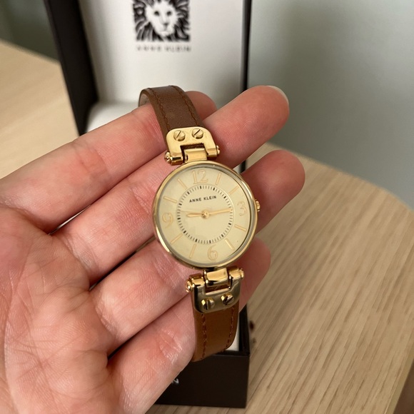 ANNE KLEIN Leather Watch - Picture 2 of 3